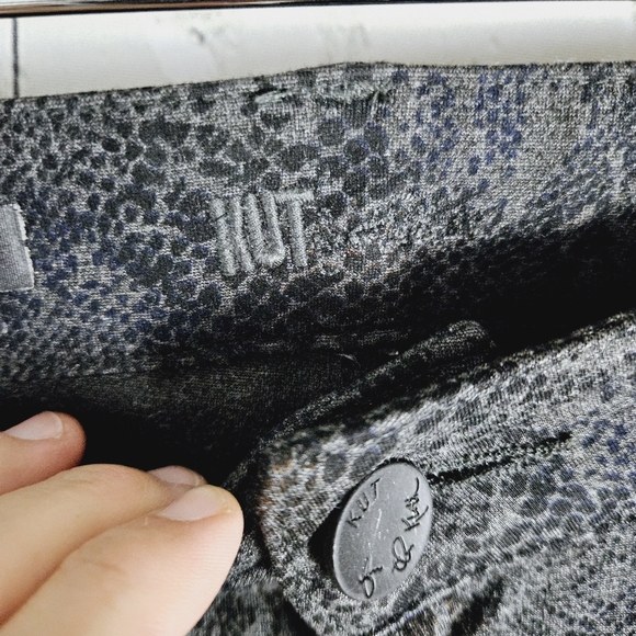 KUT FROM THE KLOTH | Diana Skinny stretch snakeskin boa print pants - Picture 6 of 9